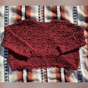 Storia Burgundy Sweater